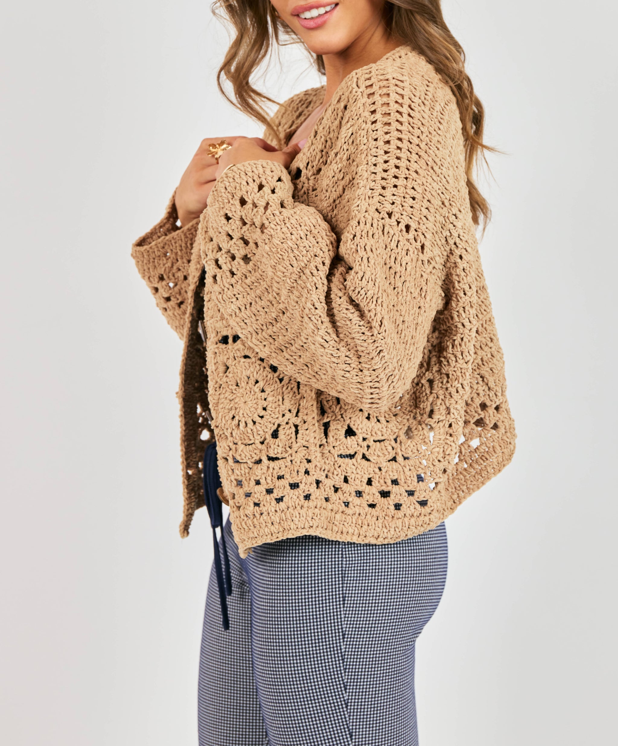 Caudalie Handknit Cardigan