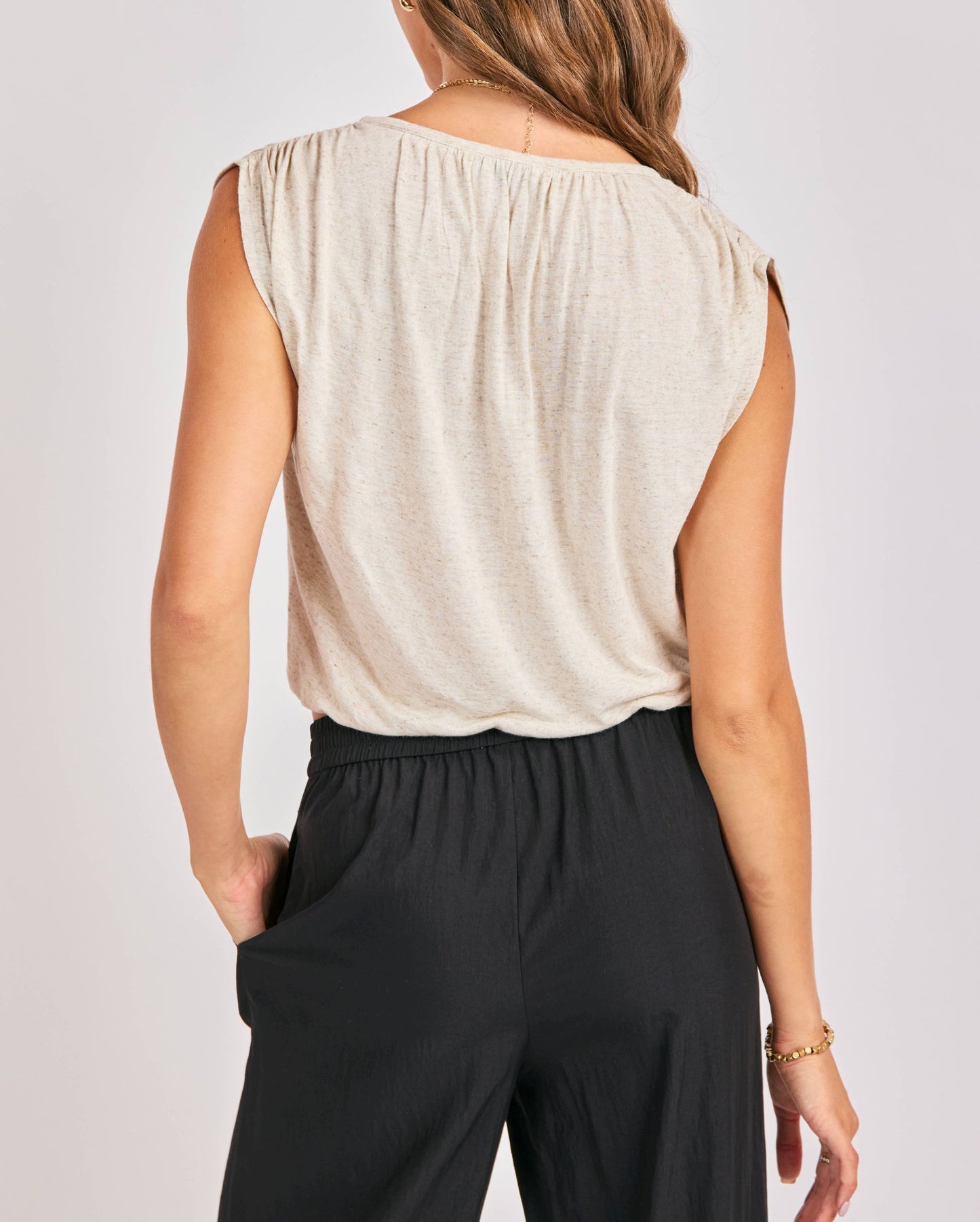Sonora Bubble Hem Knit Top