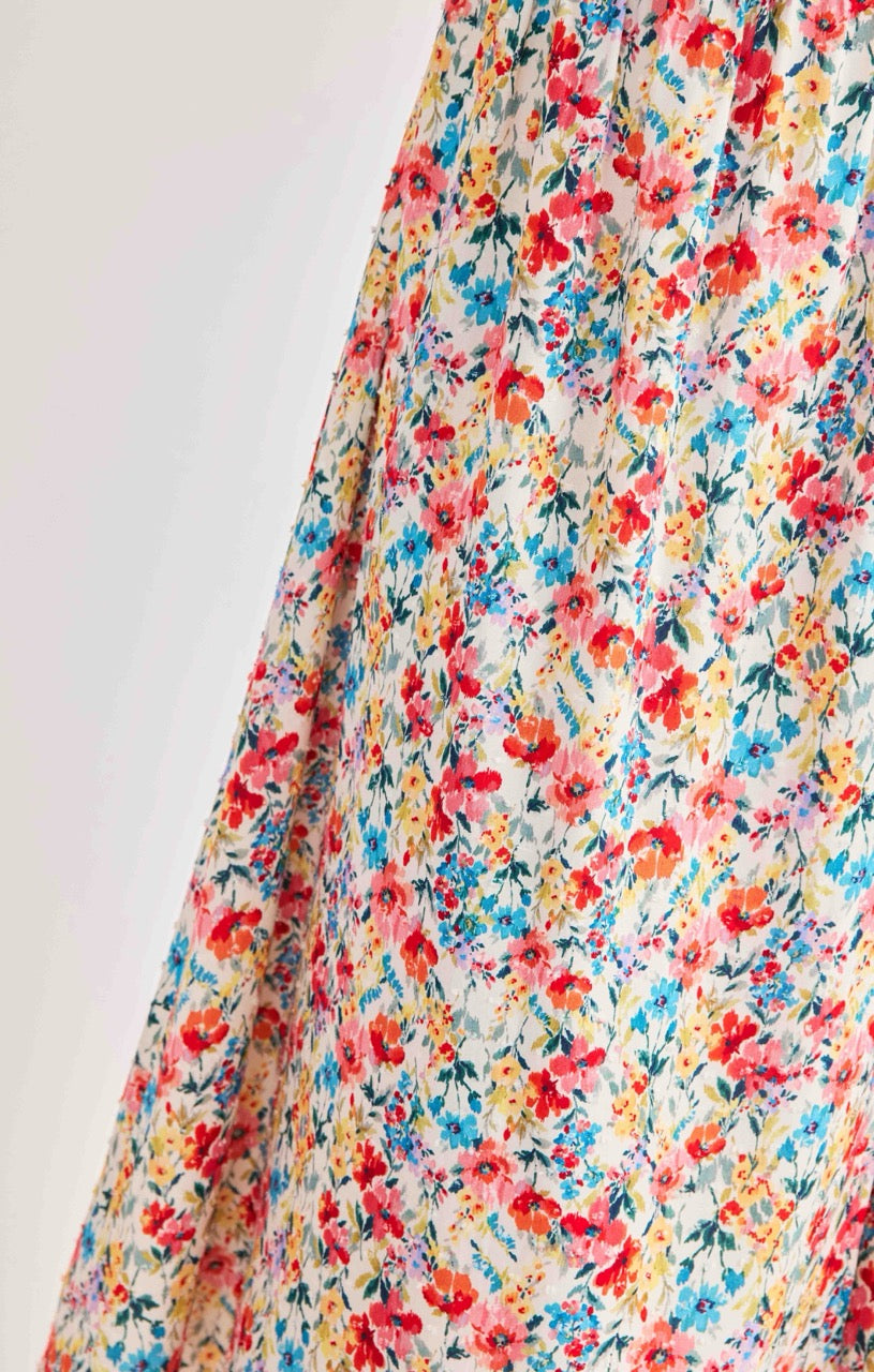 Cove Tie Straps Midi Dress