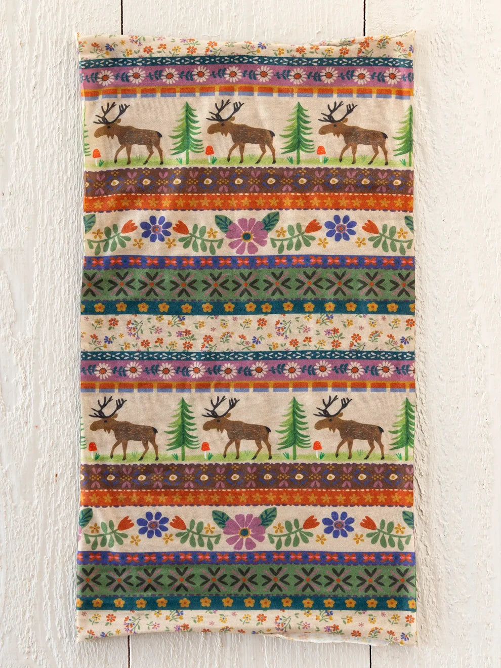 Full Boho Bandeau® Headband - Moose Borders