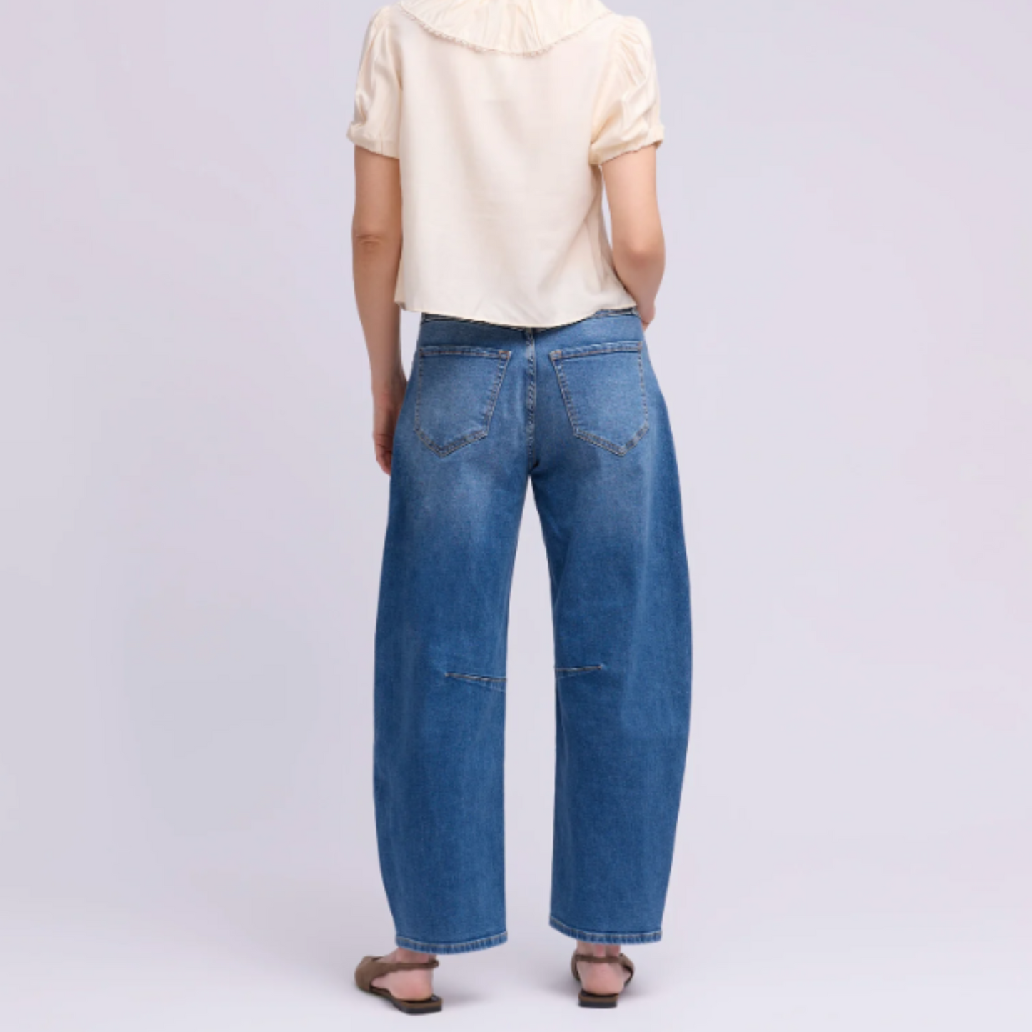 Malia Relaxed Barrel Jeans | Emmanuelle