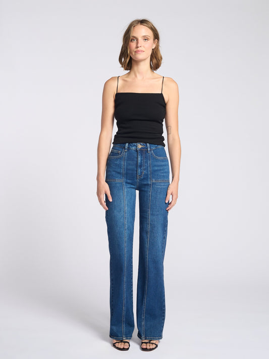 Camia A Line with Front Leg Seamed Jean