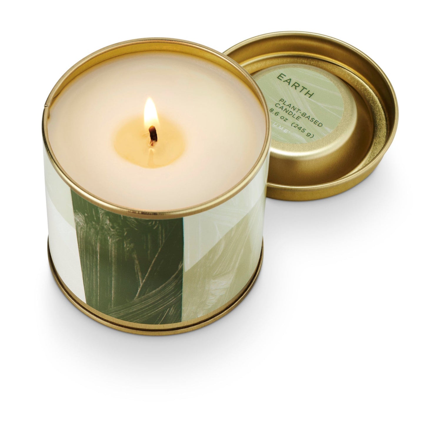 Earth Element Tin Candle