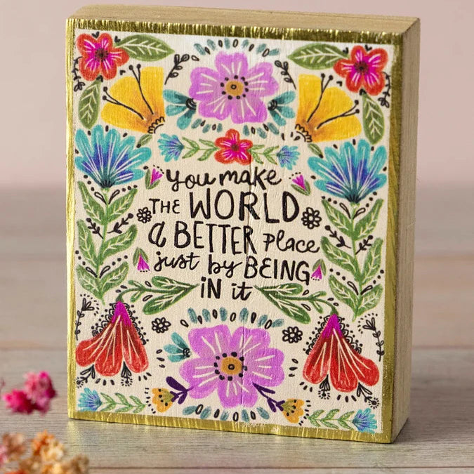 Tiny Keepsake Block | better place floral