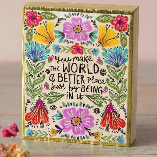 Tiny Keepsake Block | better place floral