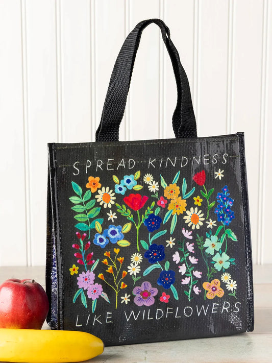 Insulated Lunch Bag - Spread Kindness Like Wildflowers