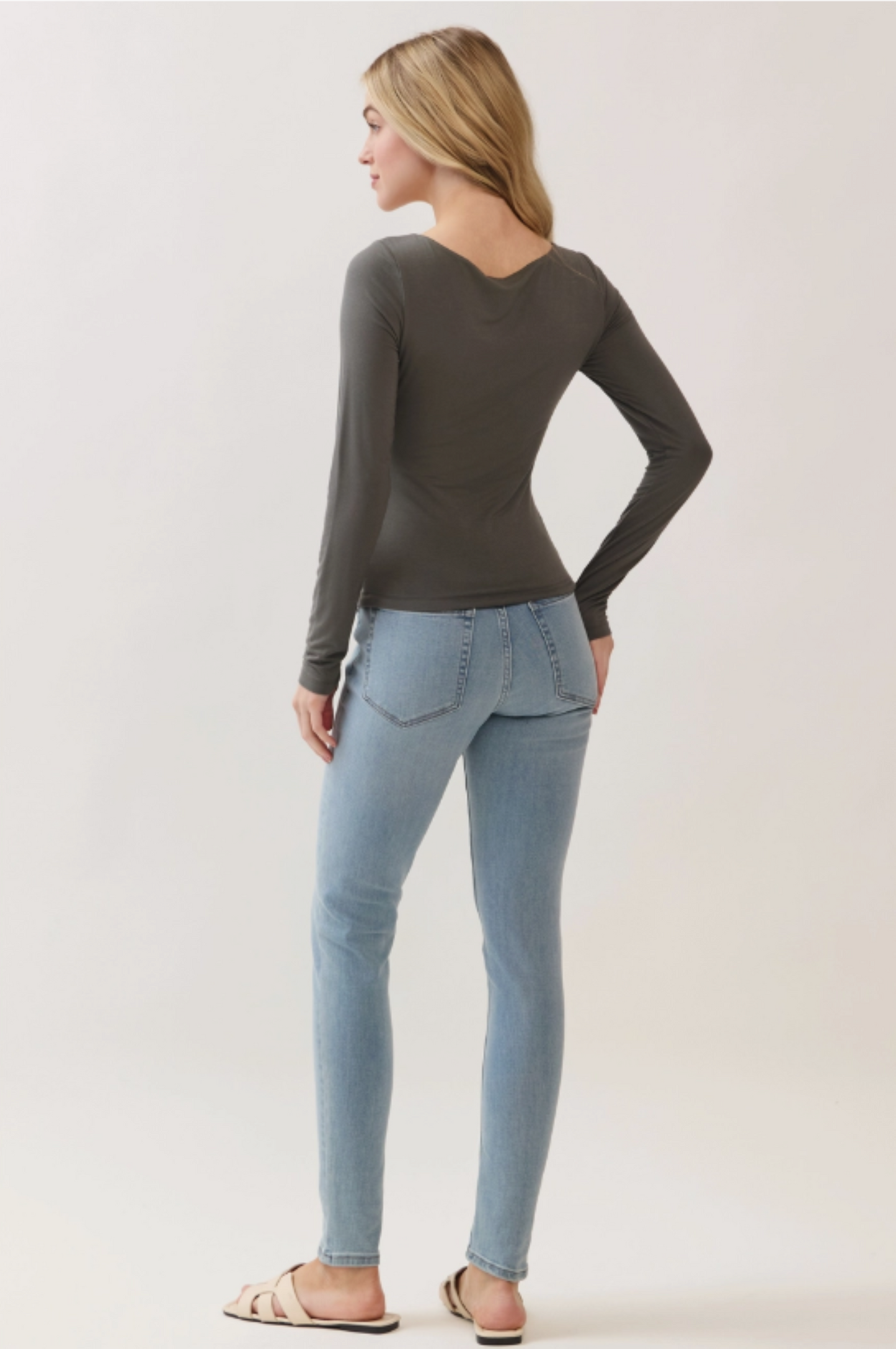 Liz Square Neck Top