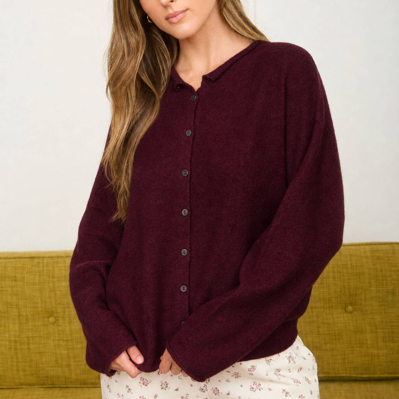 Piper Cadigan |Burgandy