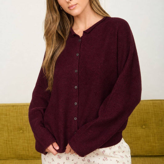 Piper Cadigan |Burgandy