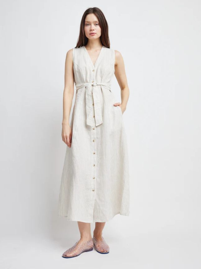 Heidi Wrap Tie Dress