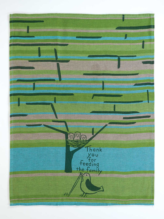 Feeding The Family Dish Towel