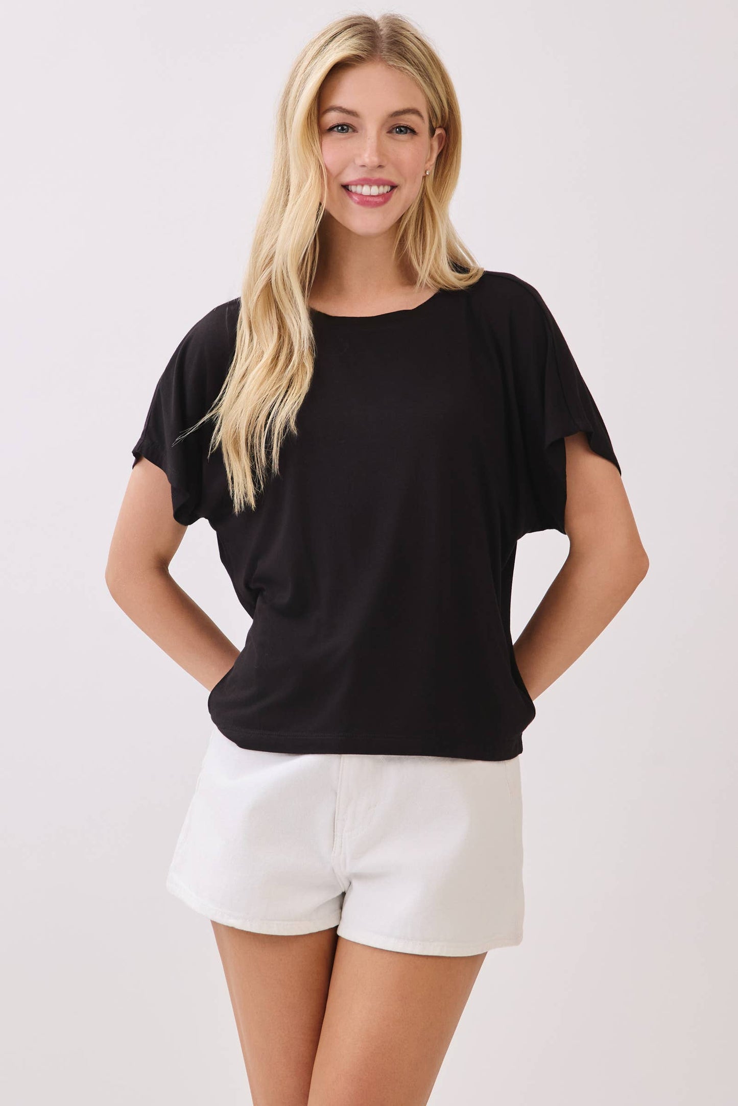 Dolman Short Sleeve Top