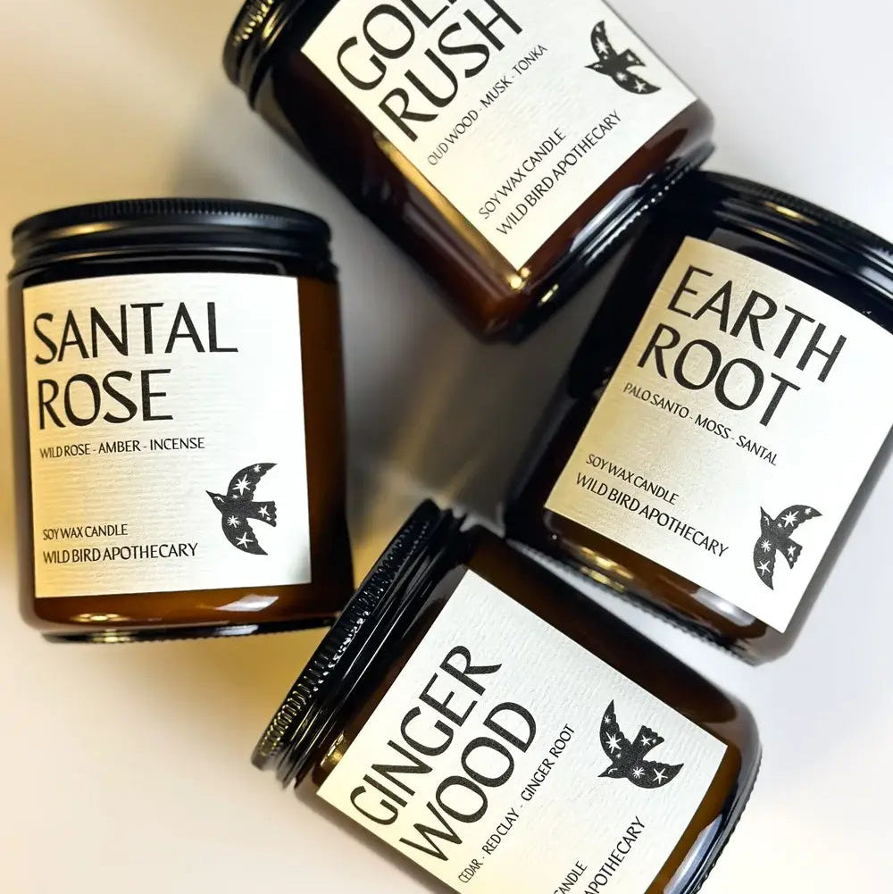 Gold Rush Soy Wax Candle