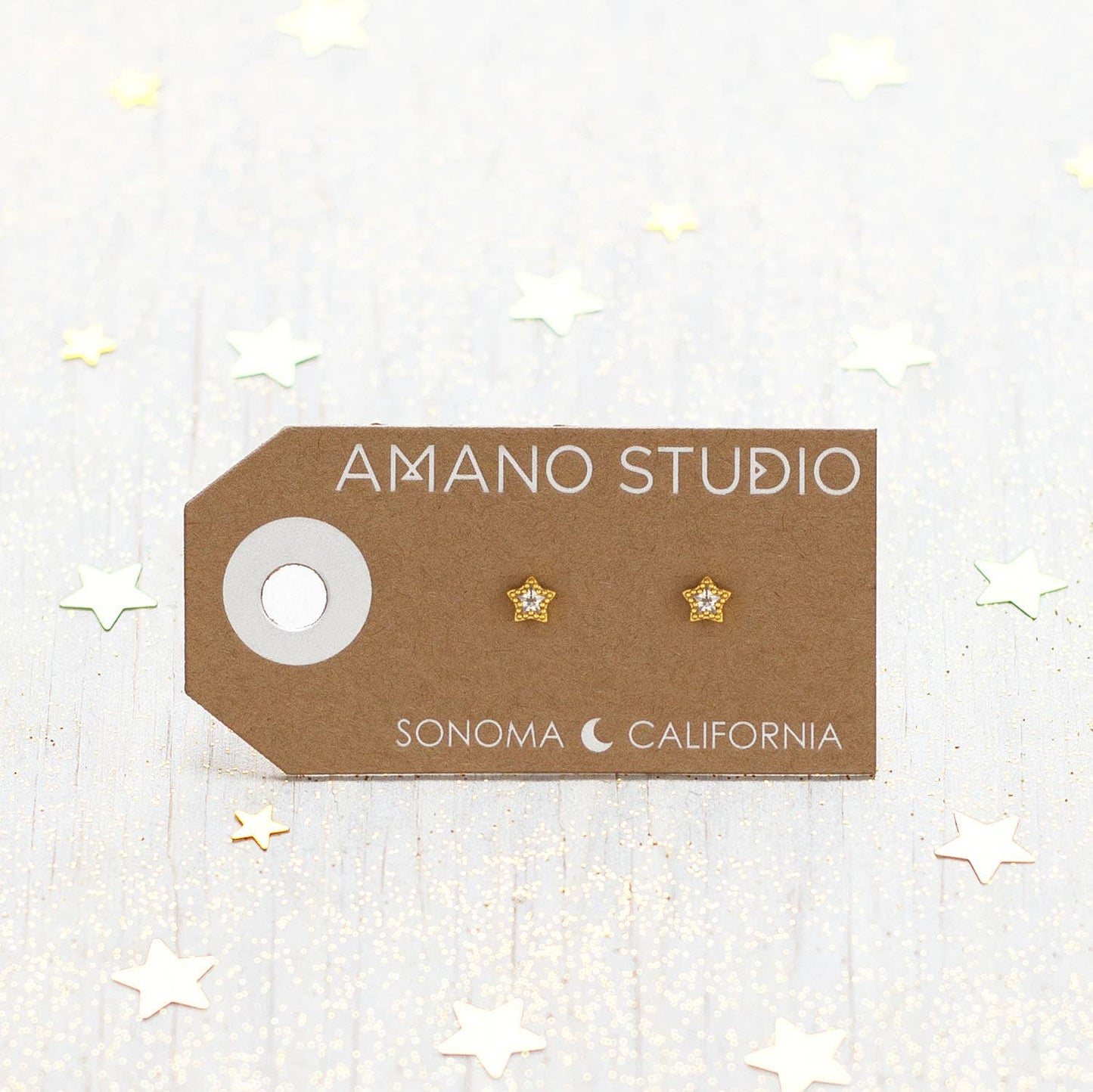Shining Star Stud Earrings