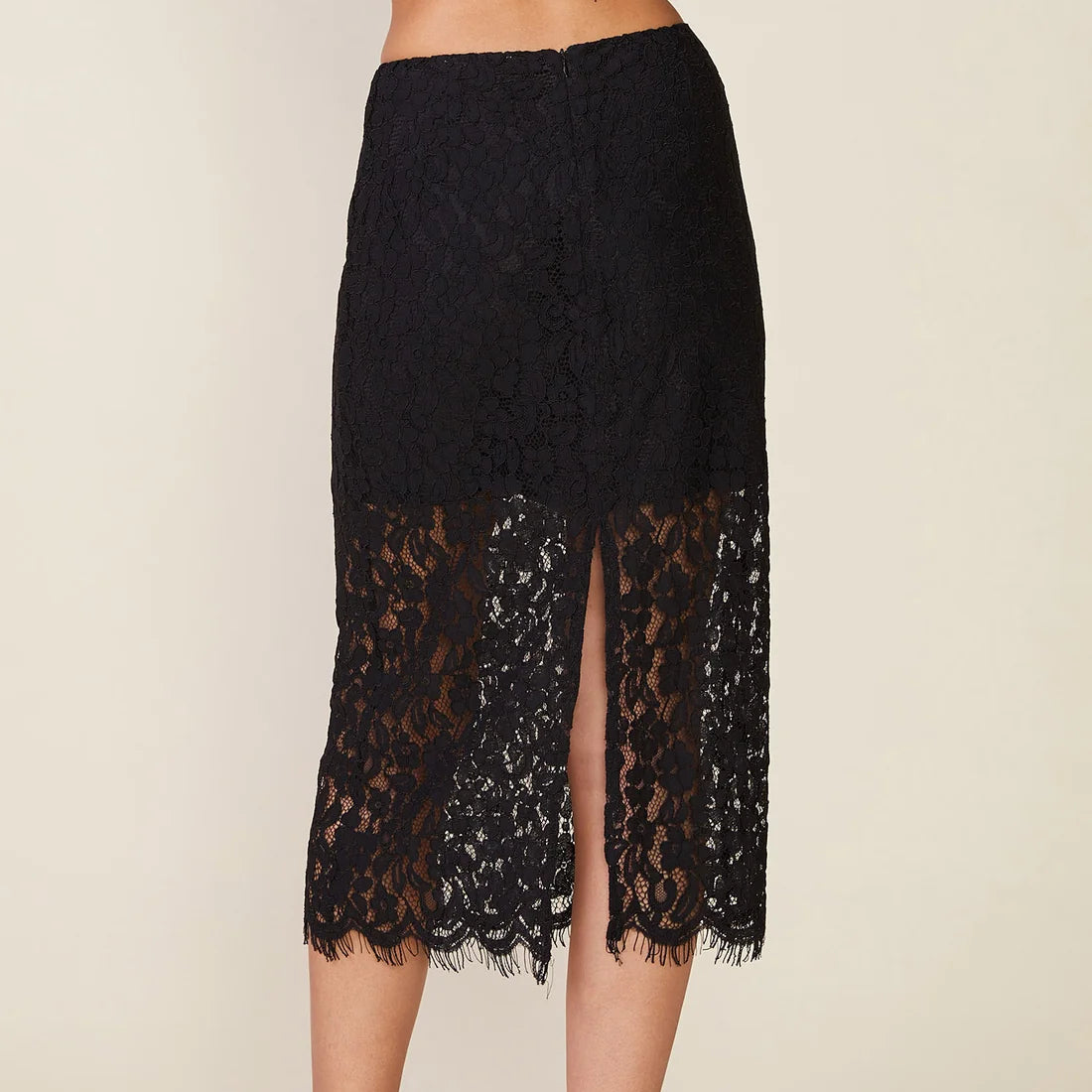 Lace Midi Skirt