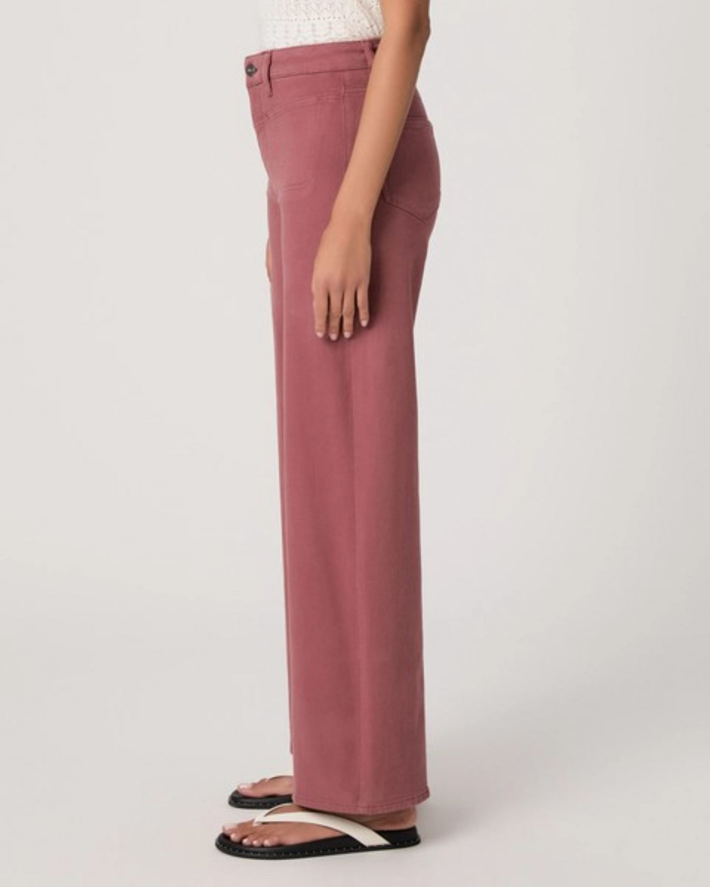 PAIGE Anessa Jeans | Vintage Brick Berry