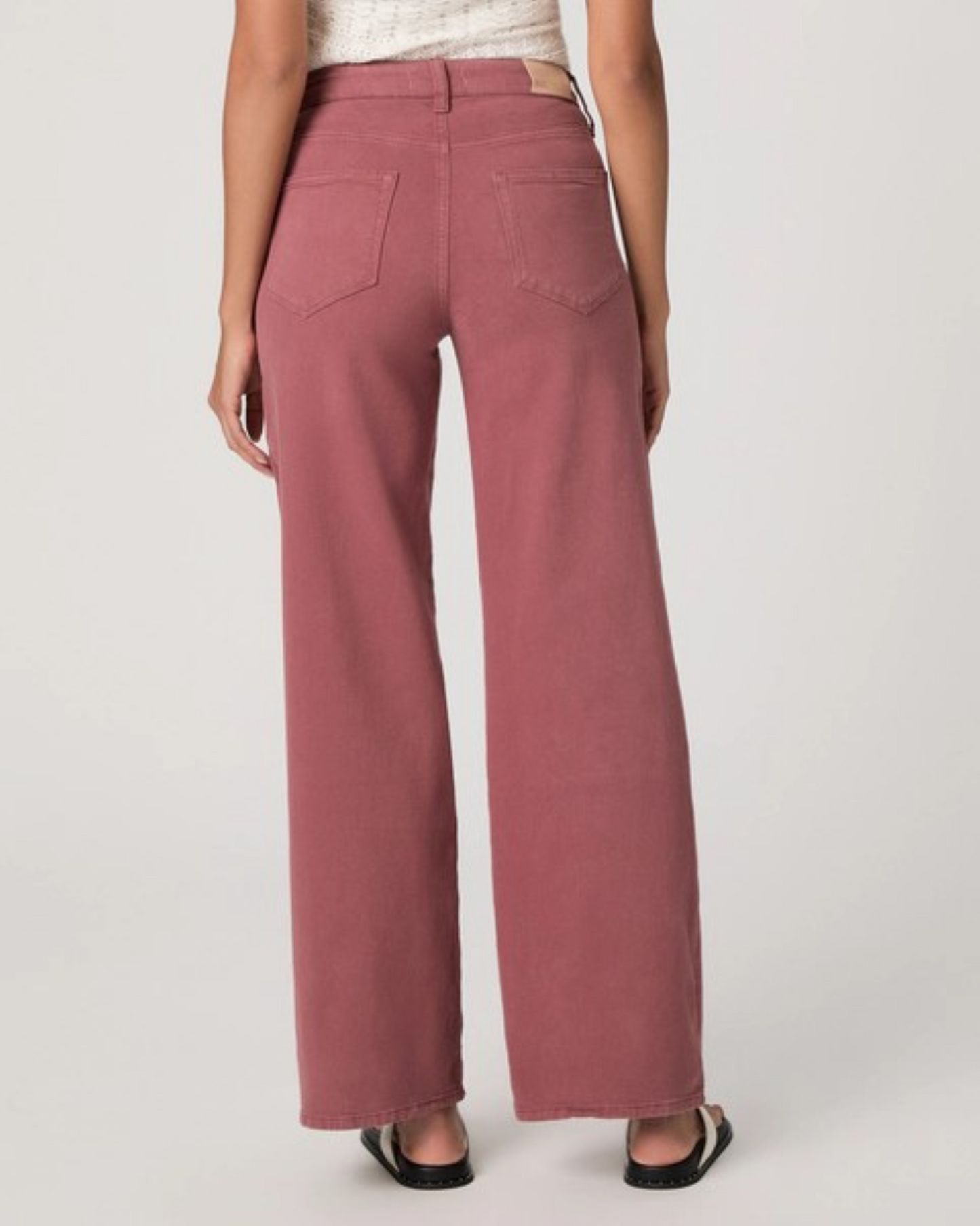 PAIGE Anessa Jeans | Vintage Brick Berry