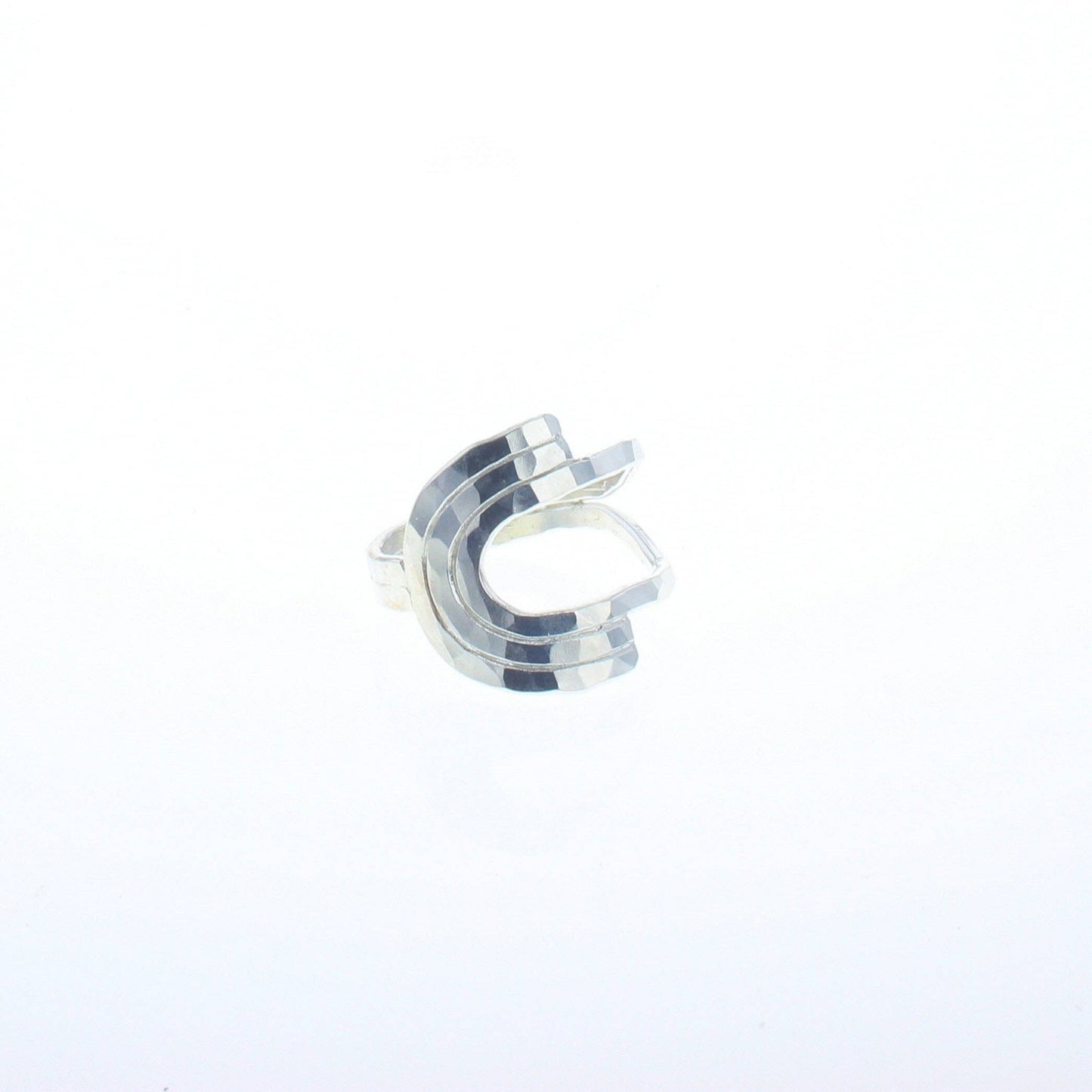 Mesa Ring Statement in Sterling Silver