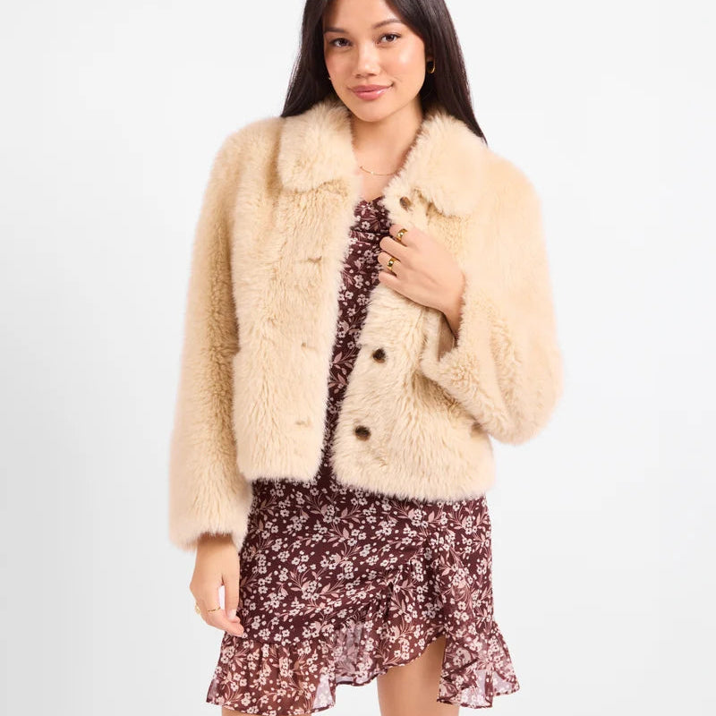 Calla Faux Fur Coat