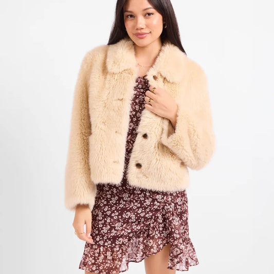 Calla Faux Fur Coat
