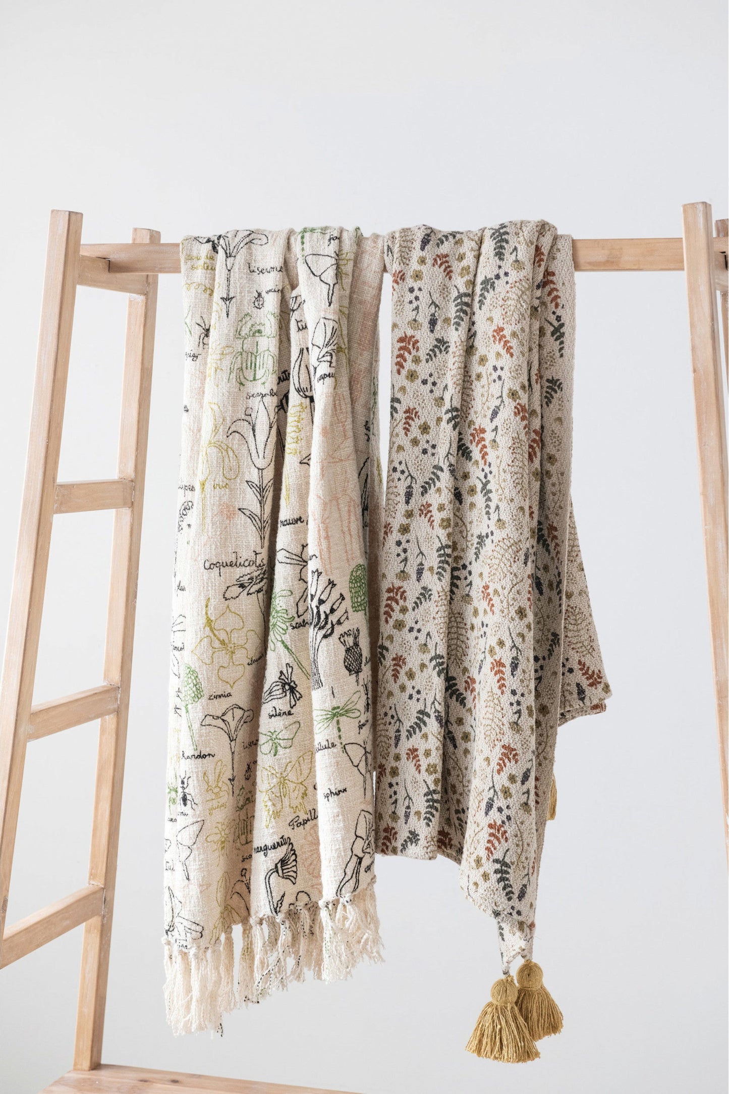 Woven Recycled Cotton Throw
