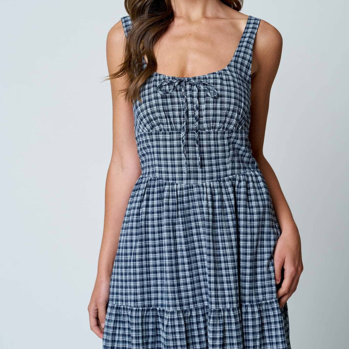 Plaid Corset Dress