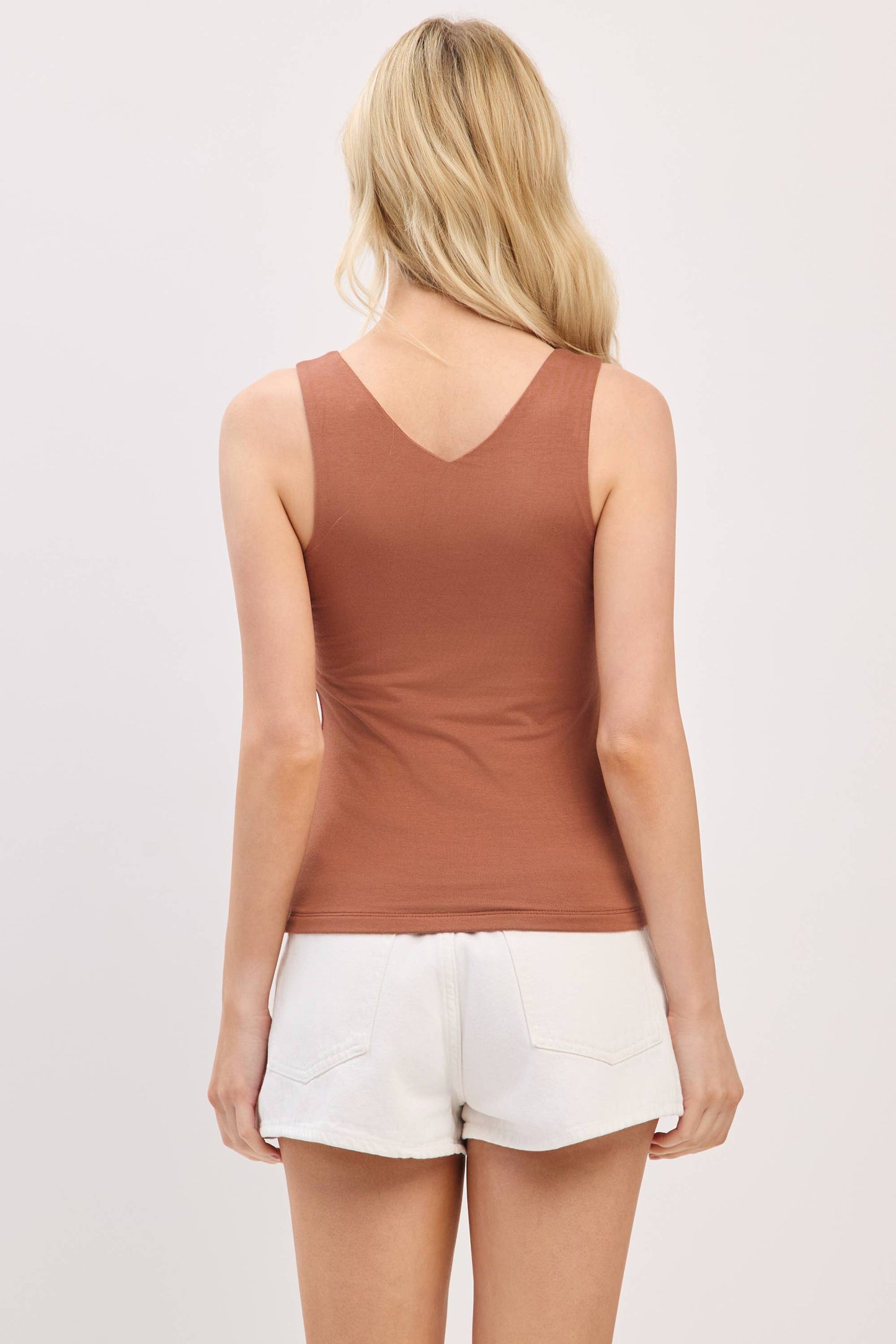 Olivia V-Neck Tank | Nutshell