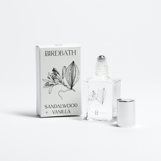 Perfume Oil Roll-On: Sandalwood Vanilla