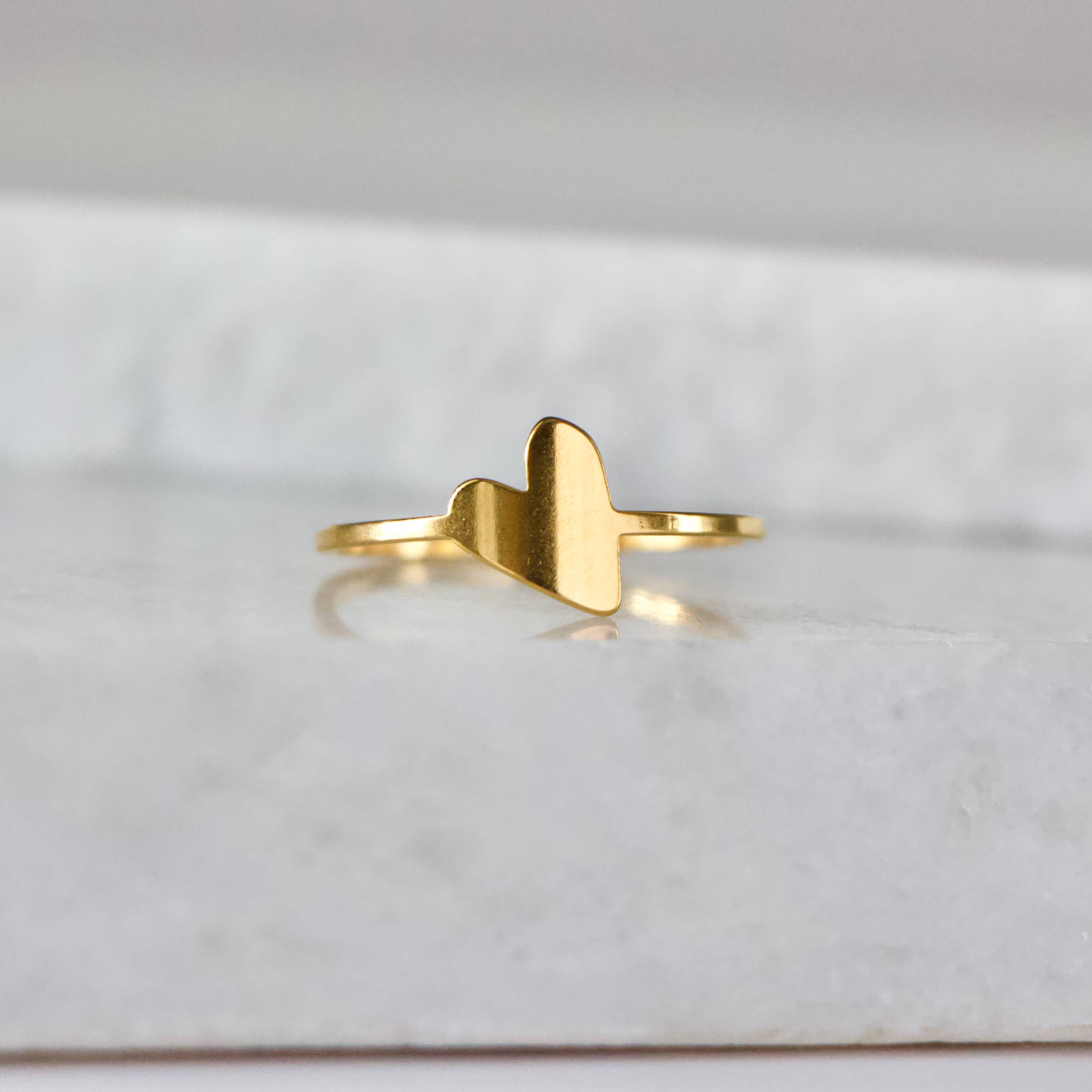 Heart Stack Ring -  Waterproof