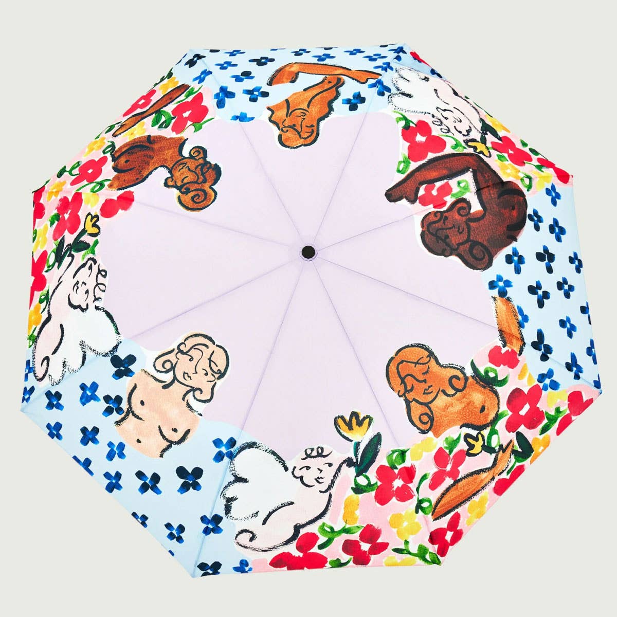 Heaven's Garden Print Eco-Friendly Duckhead Umbrella
