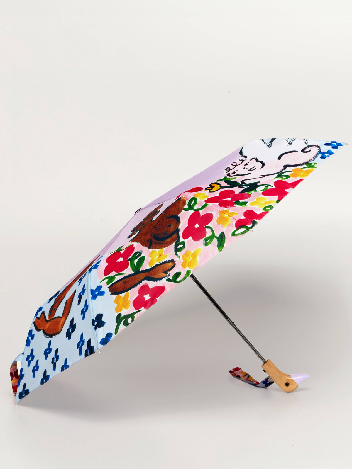 Heaven's Garden Print Eco-Friendly Duckhead Umbrella
