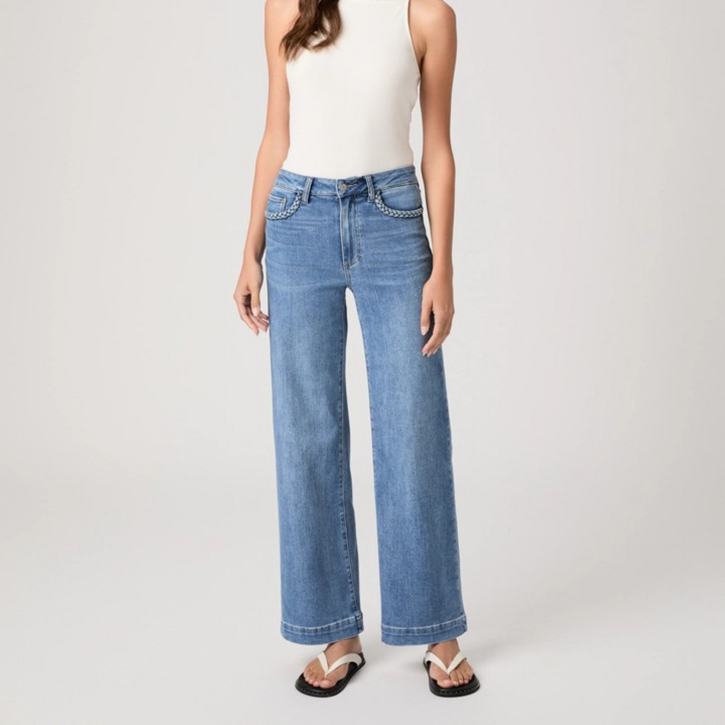 PAIGE | Anessa 31" w/ Braided Pocket Edge