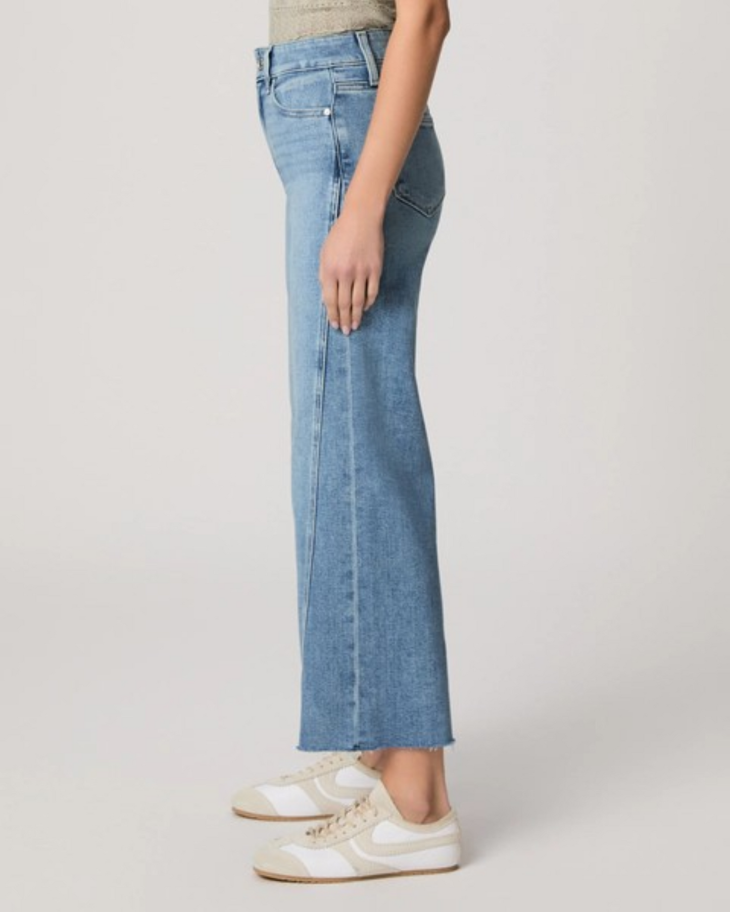 PAIGE Anessa Jeans | Twisted Outseam Panel