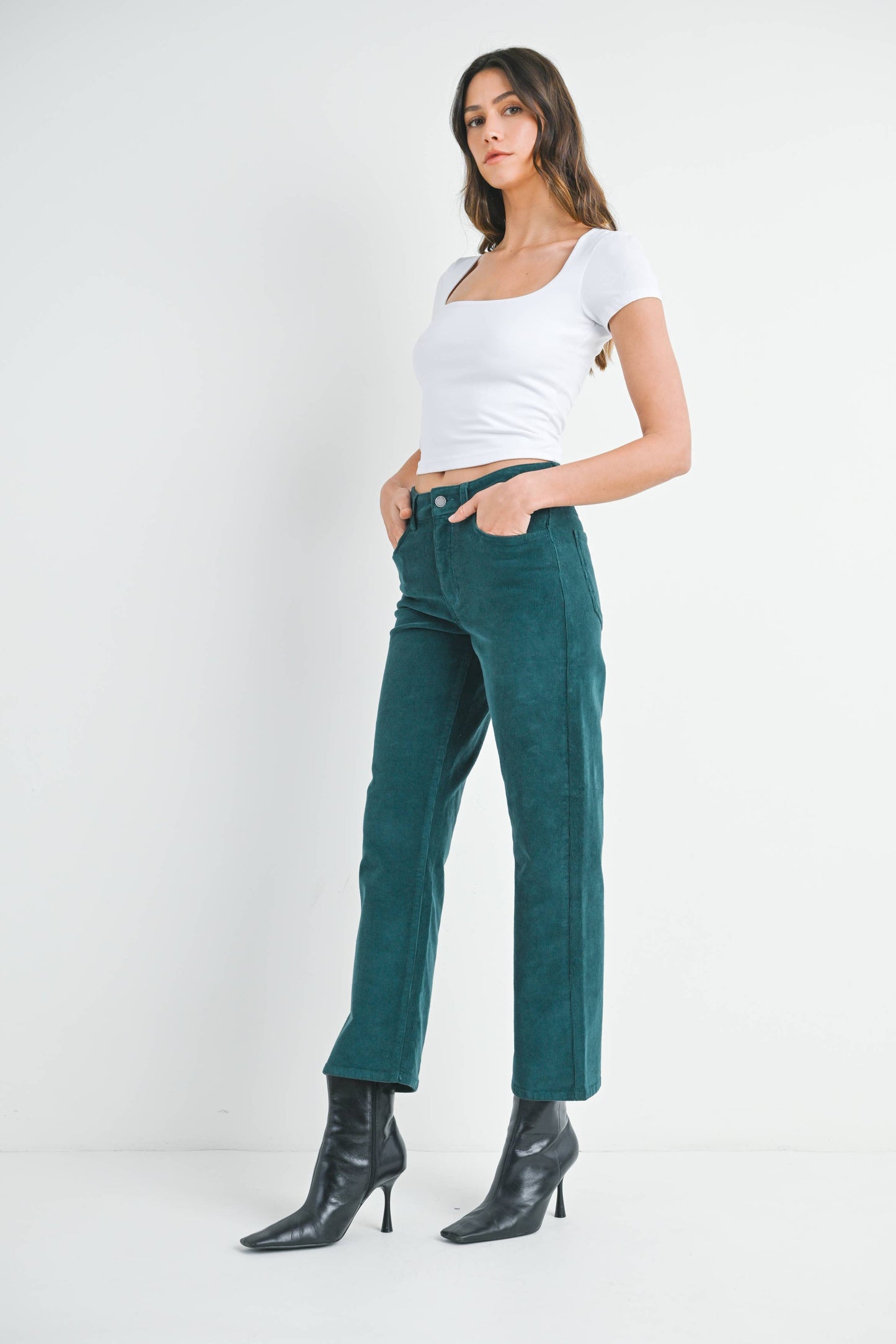 EMERALD | Straight Leg Corduroy