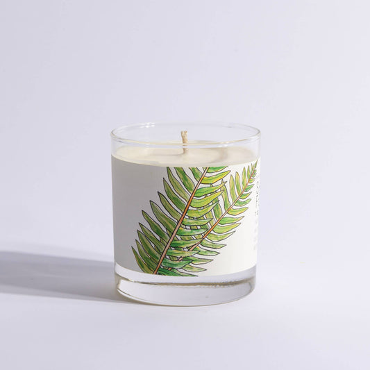 Sandalwood Fern - Medium Glass - Just Bee Candle