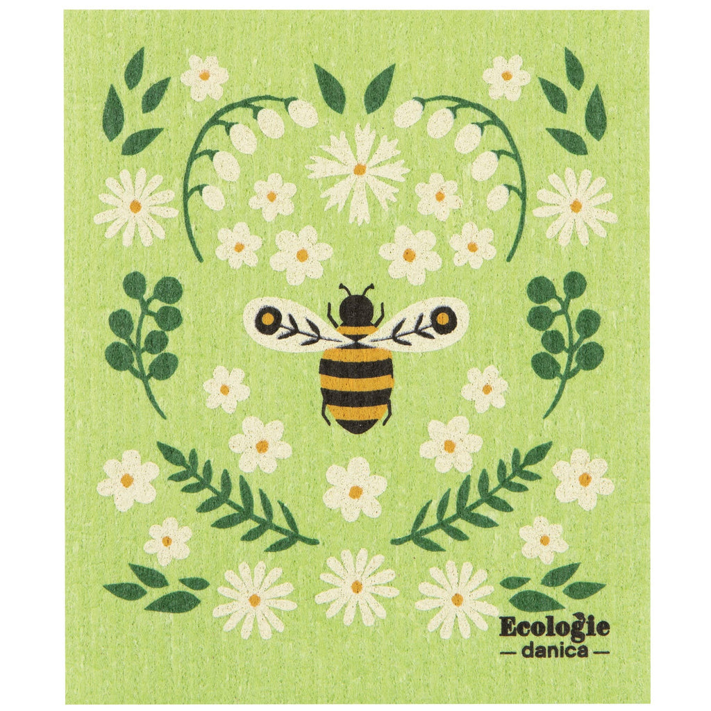 Bee Garden Swedish Dishcloth