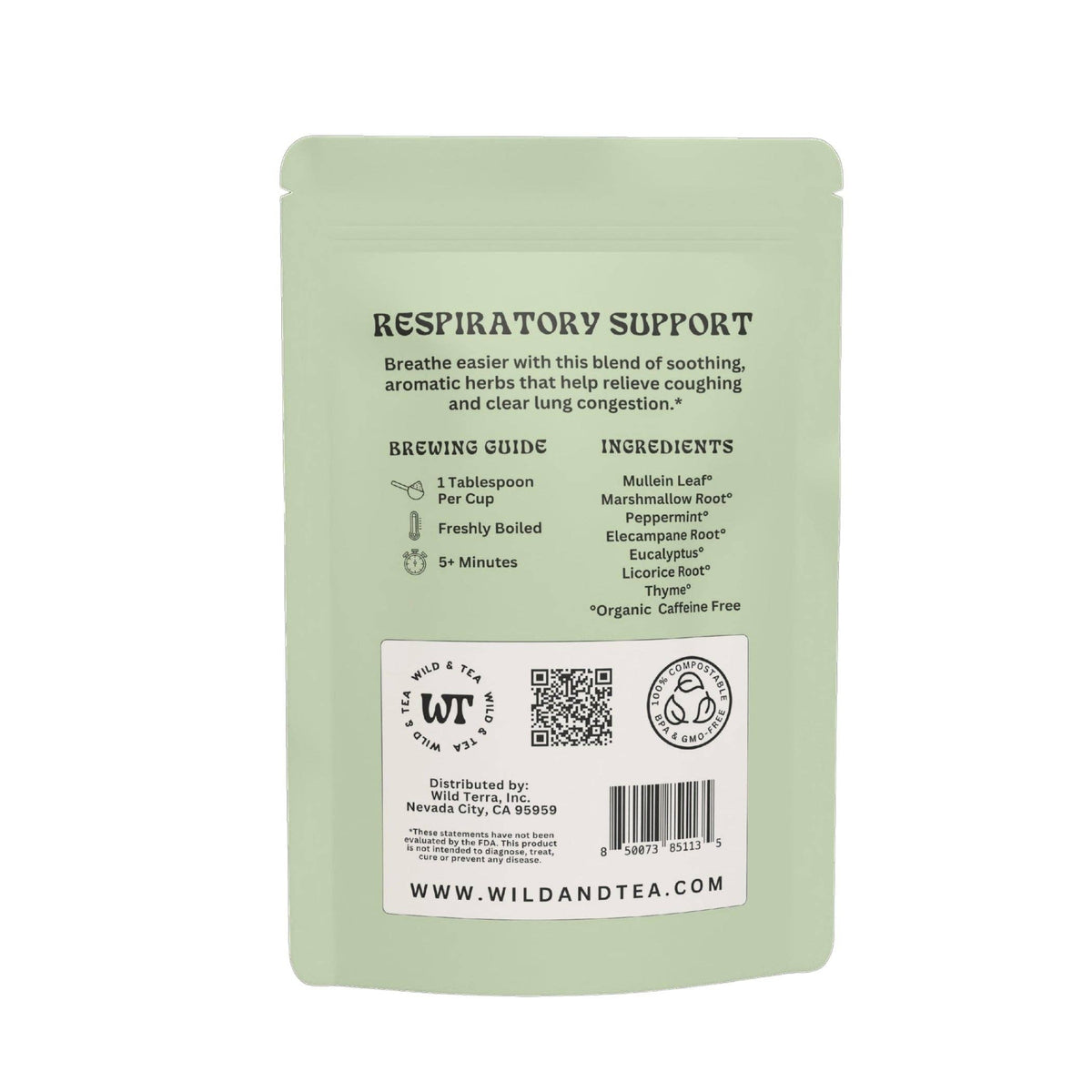 Respiratory Support Herbal Tea