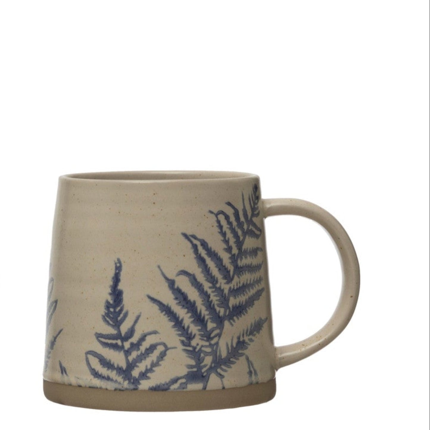 Botanical Print Stoneware Mug