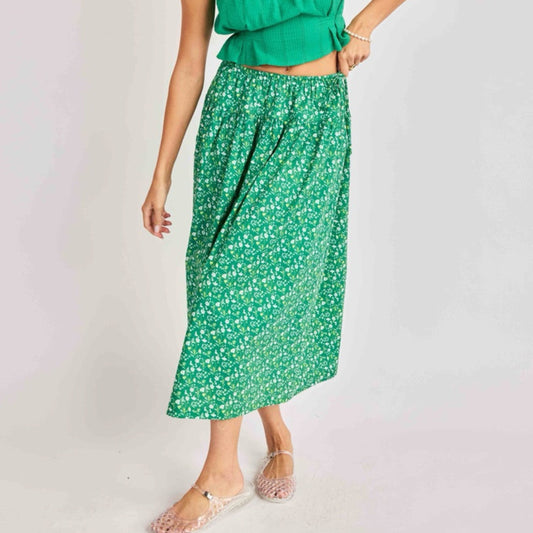 Sun Escape Midi Skirt