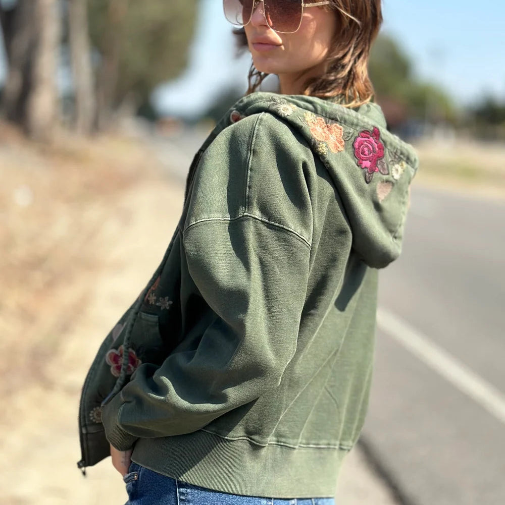 Happy Camp Hoodie | Green