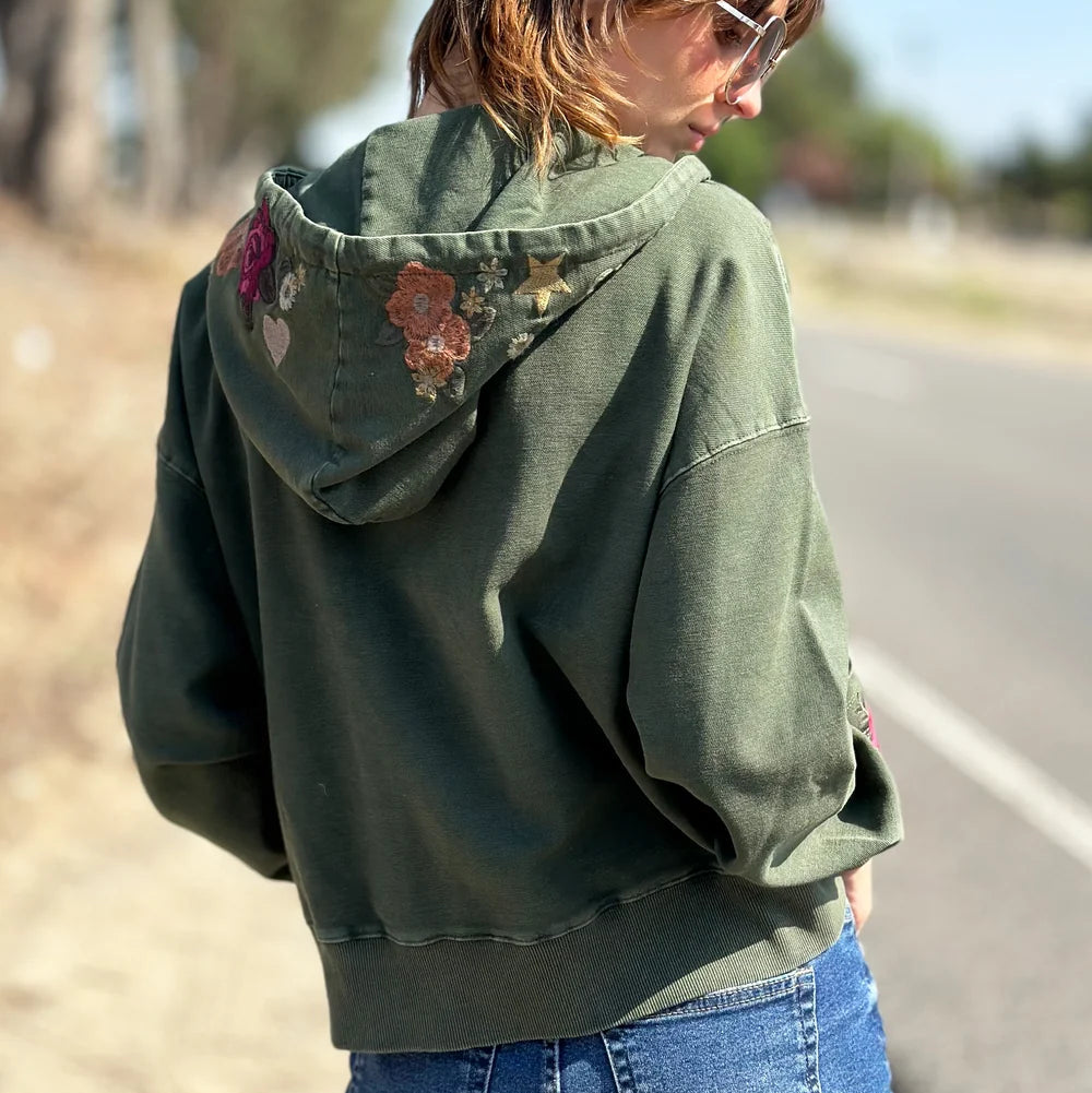 Happy Camp Hoodie | Green