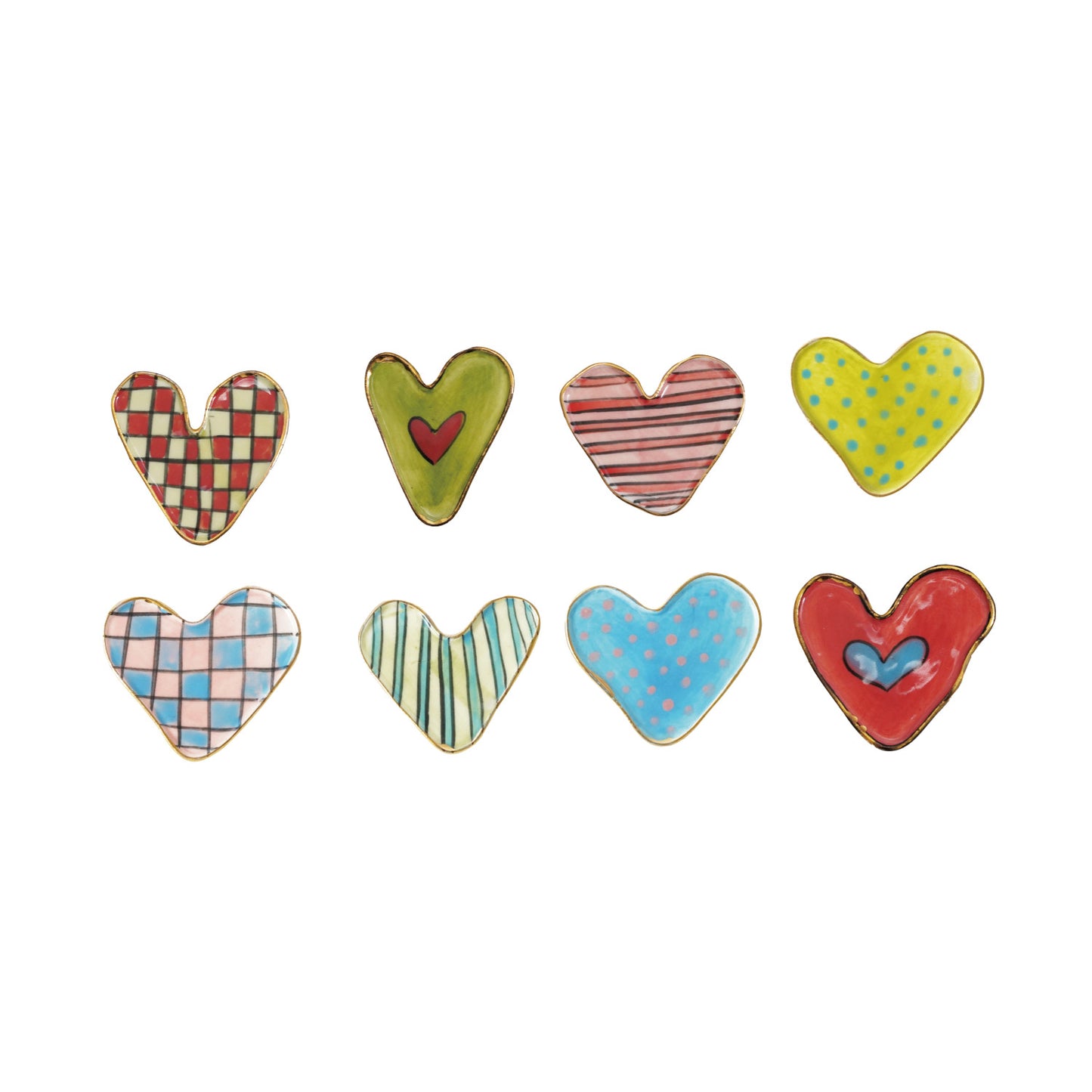 mini heart magnets