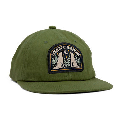Cotton Snapback Hat | Howlin' At The Moon
