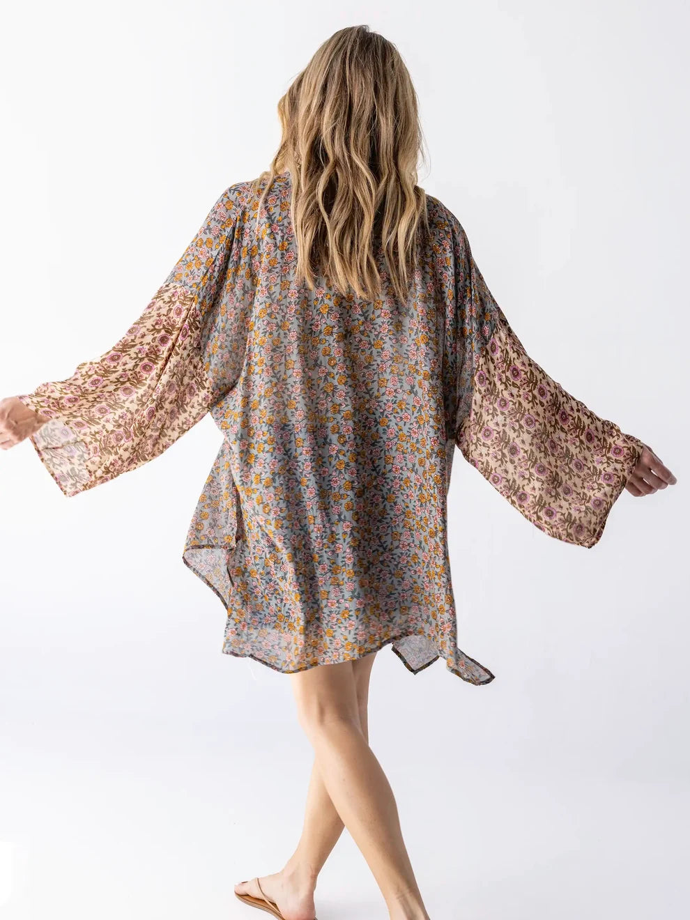 Wildflower Kimono Pink