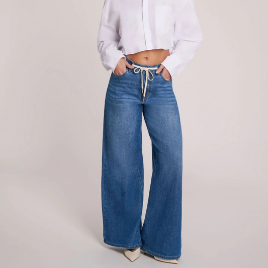 Lily Wide Leg Jeans | Crocus