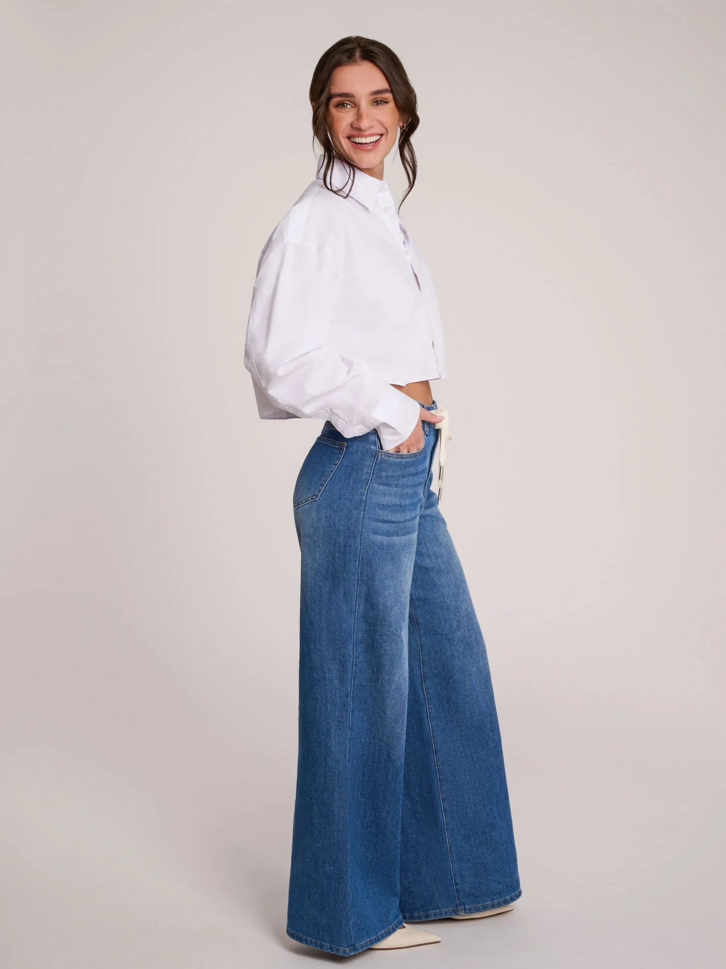 Lily Wide Leg Jeans | Crocus
