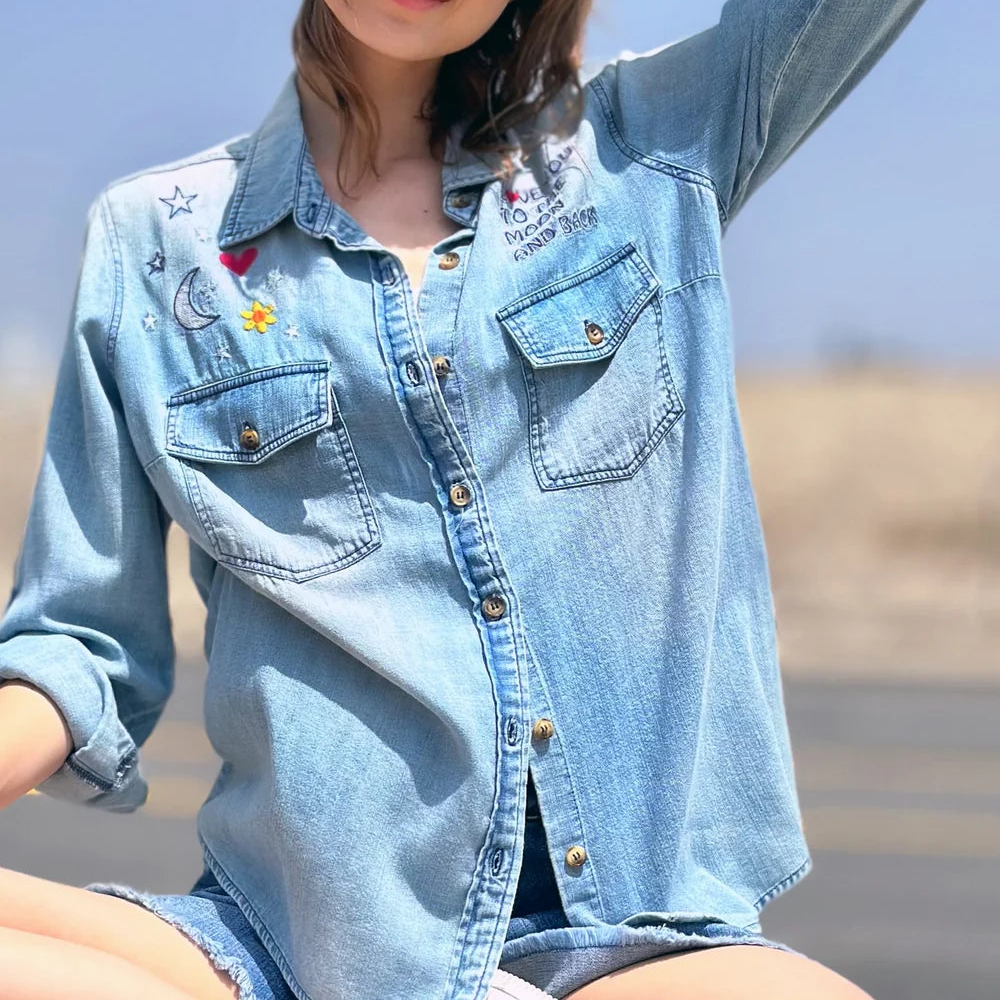 To The Moon and Back | Denim
