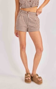 Mustang Gingham Shorts