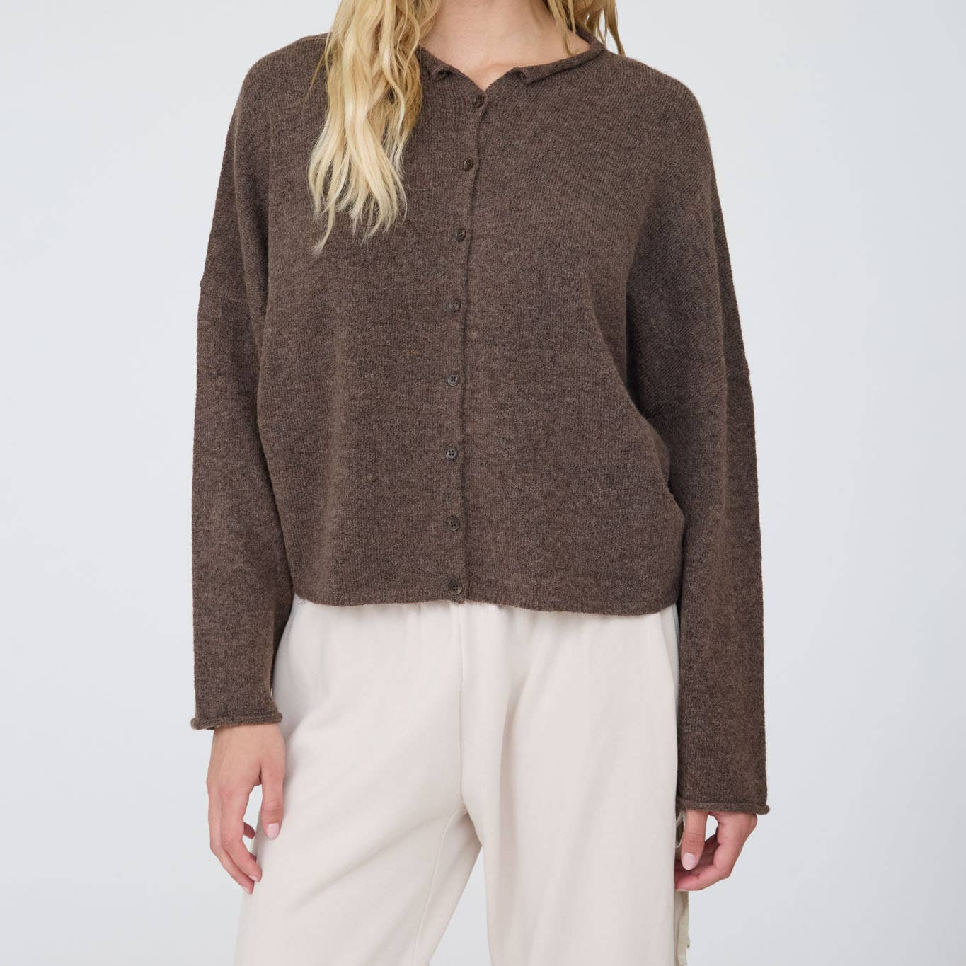 Piper Cardigan | Dark Brown