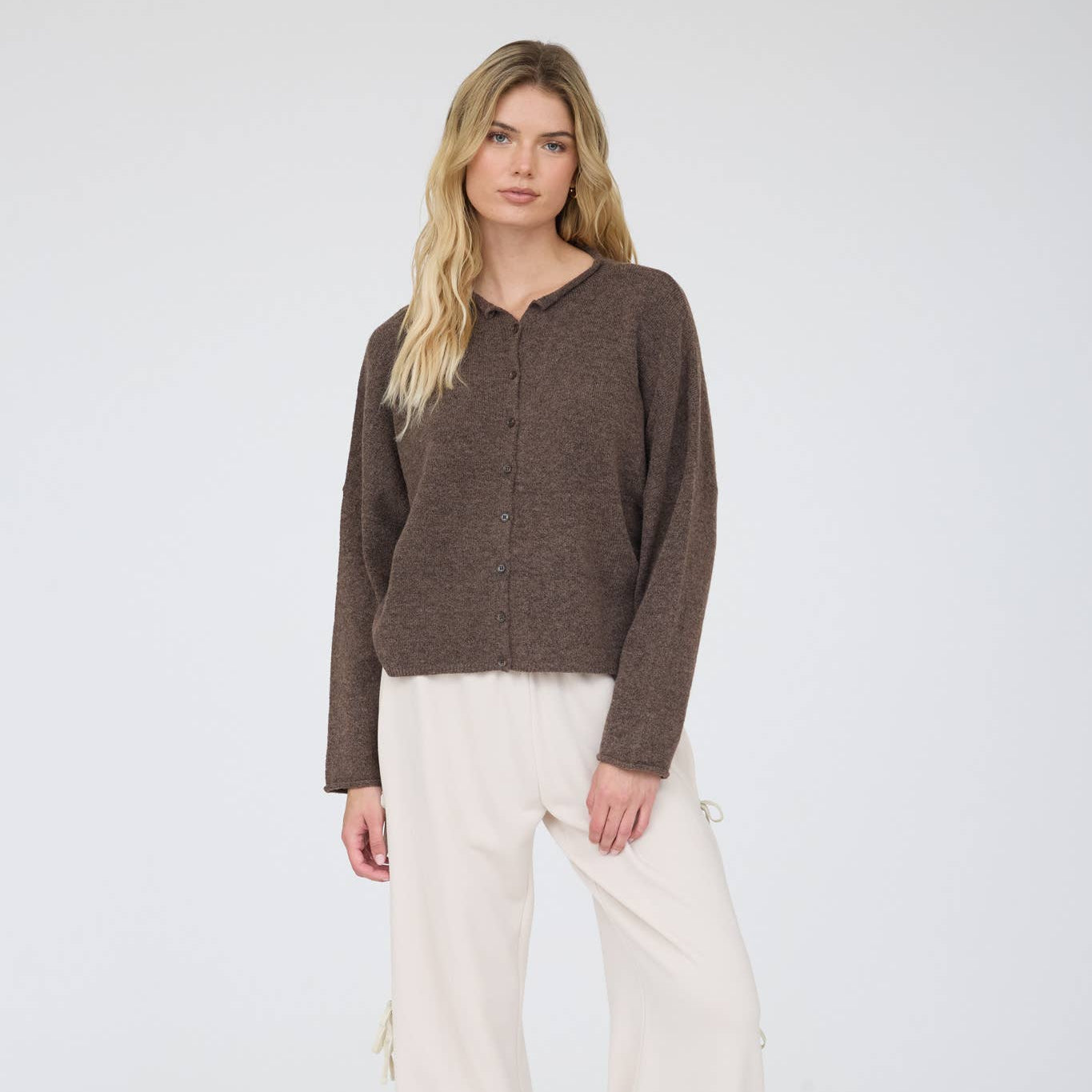 Piper Cardigan | Dark Brown